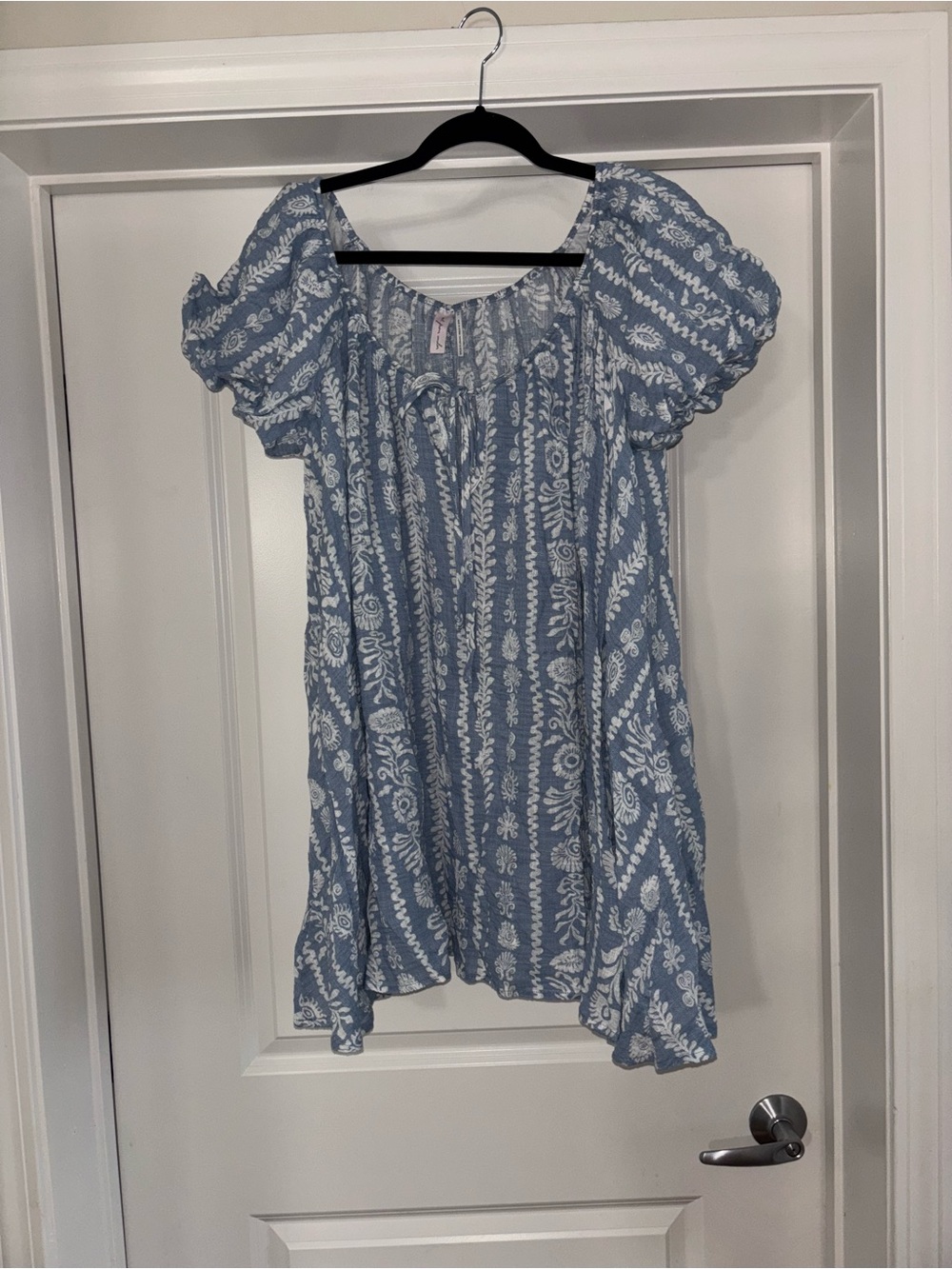 Urban Outfitters Blue Babydoll Dress